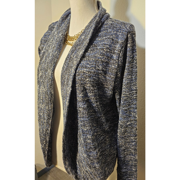 Aéropostale Womens Blue Open Hang Cardigan Sweater Size Large L - Picture 3 of 5